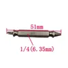 4pcs/set S2 Easy Pull Out Damaged Screw Extractor & Bolt Extractor Set Double Side Remover Guide Drill for Carpenters etc