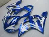 Fairing Kit voor Yamaha YZF R6 98 99 00 01 02 Blauw Wit Carrosserie Backings Set YZFR6 1998-2002 OT04