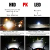 100Piece / parti H4 Motorcykel COB LED-strålkastare Hi / Lo Beam Frontlampa Lampa 3 färger 6500k