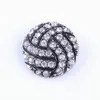 wholesale 20Pcs Mix Sport Calcio Pallacanestro Pallavolo Bottoni automatici con bottoni a pressione con strass Gioielli fai da te Nuovo di zecca