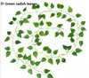 2 متر الاصطناعي اللبلاب ورقة جارلاند النباتات كرمة وهمية أوراق الشجر الزهور النباتات البلاستيكية ل diy الديكور شحن مجاني G1181