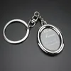 Hot sale Creative couple picture frame personality love key chain photo key ring customization KR013 Keychains mix order 20 pieces a lot
