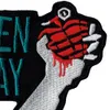 Großhandel GREEN DAY BOMB In Hand gestickter Aufnäher zum Aufbügeln auf Hemden, Abzeichen, DIY-Applikation, Kleidung, Aufnäher, Emblem, zum Aufnähen, kostenloser Versand