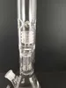 2017 Ny glaskap, glas bong och glasrör 43 cm lång, glasrördiameter: 5 cm, 12 cm, 18 mm led, klar