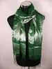 Femmes dames foulard en soie châle écharpe foulards écharpe plus récent 12 pcs/lot #1426