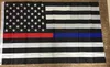 4 Türler 90150cm Blueline ABD Polis Bayrakları 3x5 Ayak İnce Mavi Hat ABD Bayrak Black Beyaz ve Mavi Amerikan Bayrağı Pirinç Grommet5628150