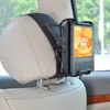 TFY Support universel pour appuie-tête de voiture avec pince de maintien réglable en angle pour lecteurs DVD portables à écran pivotant de 7 à 10 pouces B257c