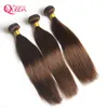 # 4 kleur ombre braziliaanse steil haar bundels Ombre Menselijk Hair Extensions Weave Braziliaanse Virgin Menselijk Haar 3 Bundels Gratis Verzending