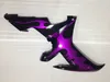 Bodywork Fairing kit for Yamaha YZF R1 2002 2003 black purple flames fairings set YZF R1 02 03 XC34