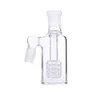 Ash Catcher for Hookahs 45 Derece Duş Başlıklı Percolator 14mm Cam Bong Kalın Açık Keseleme