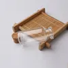 12ML 24X45X12. 5MM Small Mini Clear Wish glass Vials with Cork Stoppers / Message Pareds Wish Jeweless Party Favort