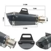 Universal 36-51mm Modified AKRAPOVIC Motorcycle Exhaust Pipe Muffler For Yamaha FJR1300 BWs 125 FZ07 09 FZ1 FZ8 FZ6R MT09 MT07