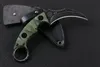 Free shipping New CNC Stone Wash D2 Blade G10 Handle Full Tang Hunting Karambitl Claw Knife C19