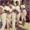 Один PCS 2022 бледно-пыльные розовые одно плечо длинные платья для подружки невесты, современные элегантные дешевые горничные честь свадебные гостевые платья