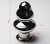 Enorme Butt Plug in Acciaio Inossidabile Liscio Adulto Stimolante Piacere Bump Buttplug Grandi Giocattoli del Sesso Anale