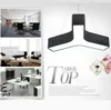 Modern Led Tri Pendant Lamp Minimalism Hanging Lighting Fixtures for Office Study Room Livingroom Bedroom AC85-265V