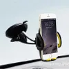 Luomulong Universal 360 Grad drehbare Auto-Lüftungsschlitz-Halterung, verstellbarer Halter-Ständer für iPhone Sumsung Handy