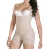 Lipoaspiração compressão BodyShaper Underbust Post Cirurgia Emagrecimento Da Cintura Treinador Tummy Controle Underwear Lifter Zipper Corpo Shaper