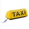 택시 드라이버 ZYHW 브랜드 12V 노란색 쉘 택시 택시 로그인 지붕 위로 토퍼 자동차 노란색 밝은 택시 톱 라이트 램프 11 "