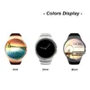 Bluetooth Smart Watch 1.3 inches IPS Round Touch Screen Water Resistant KW18 Smartwatch Phone with SIM Card Slot Sleep Heart Rate Monitor