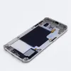 OEM Metal Middle Bezel Frame Case voor Samsung Galaxy S6 G920F G920A G920P Single Card Version Housing With Camera Glass Side-knop