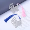 Bebek Taşıyıcı Metal Bookmark ile Püskül Doğum Günü Hediyesi Partisi Düğün Bebek Duş Mavi Pink3781383