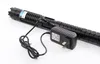 Klasa IV 450nm High Power Blue Laser Pointer Pen Focusable Lazer + Extend Host + 5star Caps + Ładowarka + Okulary ochronne + Bagażnik Metal Darmowa Wysyłka