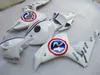 Injektionsgjutningsmaskin för Honda CBR1000RR 06 07 Vitblå Fairings Set CBR1000RR 2006 2007 OT03