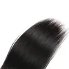 Fasci di capelli umani vergini indiani non trattati 10A Colore naturale 100G Capelli umani Remy lisci Whole5413574