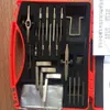 Il kit di strumenti multifunzionali in foglio di alluminio G10 HUK Strumenti per fabbro Set di strumenti per grimaldello Set apriporta