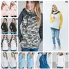 Kvinnor Finger Hoodie Digital Print Coats Zipper Lace Up Långärmad Pullover Vinter Blusar Utomhus Sweatshirts Outwear 9 stilar ooa3396