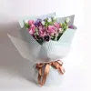 20st Blommor Förpackning Vattentät Matt randig papper Blommor Floristbukett Gift Florist levererar wrappingpapper