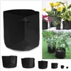 Gallon Nonwoven Fabrics Grow Bag Handles Round Fabric Pots Plant Pouch Root Grow Bag Aeration Pot Container