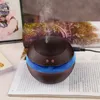 Wholesale 300ml USB Ultrasonic Humidifier Aroma Diffuser Essential Oil Diffuser Aromatherapy mist maker with Blue LED Light Free shipping