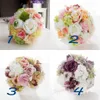 Romantic Bridal Bouquets Stunning Wedding Bouquets High Quality Wedding Flowers Colorful Accessories 2017 New Arrival Cheap