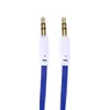 20pcslot jack 35 audiokabel Male naar Male 1M Auto Stereo Audio Auxiliary AUX-kabel MP3 Mobiele telefoons Oortelefoon Hoofdtelefoon 35 Jack 8754683