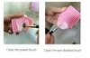 Yeni Fırça Yumurta Temizleme makyaj Yıkama Brushegg Silikon Eldiven Scrubber Kozmetik Vakfı Pudra Temiz Araçları Fırça Temizleyici