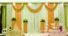 Hoge kwaliteit bruiloft achtergrond gordijn lovertjes goedkope bruiloft decoraties 6m * 3 m doek achtergrond scène bruiloft decor levert