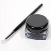 Cosmetic Waterproof Eye Liner Pencil Make Up black Liquid Eyeliner Shadow Gel Makeup Brush Black maquiagem3416182