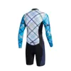 Maglia da ciclismo da uomo 2024 Set tuta a maniche lunghe Triathlon Speedsuit Abbigliamento da ciclismo/Tuta da ciclismo
