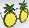 Okulary hawajskie tropikalny koktajl Hula piwo na plaży okulary przeciwsłoneczne na imprezę ananas Flamingo gogle wieczór panieński przebranie na scenę okulary sprzyja