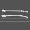 304 Stainless Steel large straws Straws Mate Yerba Bombilla Tea Reusable Drinking Straws Filtered Spoon Straw Filtering DHL