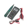 Freeshipping Auto Range Digital Multimeter LAN Tester Net Cable Tracker Tone Telephone line Check Non-contact Voltage Detect