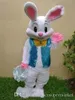 2017 Professional Easter Bunny Mascot Costume insectes lapin Hare Adult Fancy Down Doss Cartoon Factory Direct, Livraison gratuite