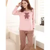 Damen-Nachtwäsche Großhandel – Tier-Cartoon-Pyjamas Pyjama Femme Frühling Herbst Winter Pijamas Frauen Set Baumwolle Home Kleidung für