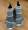 Mode Hight Boots Women Men City Sock Knust Boot Outdoor Zebra Zwart Wit Rood Geel Mesh Schoenen Hoogwaardige maat 36-45 voor mannelijk vrouw