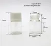 100×2mlの空の澄んだミニガラスエッセンシャルオイルボトル2cc透明サンプルバイアルオリフィス還元剤キャップ