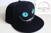 Alice in Wonderland Cheshire Cat Cartoon Snapback Kapelusze Czapka dla mężczyzn Kobiety Snap Back Baseball Cap Snapback Hiphop