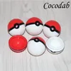 ball shape silicon container Smoking Accessories Silicone Jar Dab Containers For Wax Jars Concentrate Case DHL