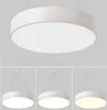 Lampe à suspension LED minimaliste moderne, lustres ronds, luminaires noirs pour bureau, salle d'étude, salon, chambre à coucher, AC85-265V